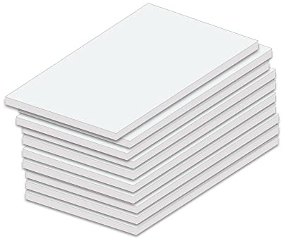 PRICARO Notizblock Blanko, magnetisch, A7, 10 Stück