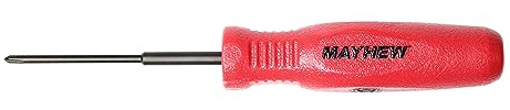 Mayhew Tools 31351 Micro Phillips Schraubendreher, rot, Nr. 000 x 2 Zoll
