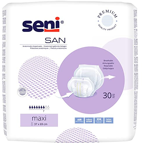 Seni San Maxi Gr. 3 anatomische Vorlagen (1x30 Stk.)
