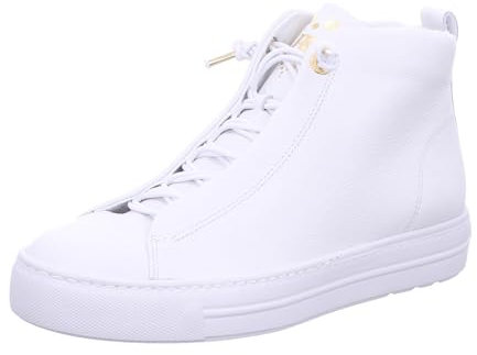 Paul Green Sneaker 5283-004, Glattleder, Weiß, Damen EU 8,5/42,5