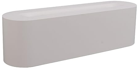 Feuerluftdiffusor, Simulierter Flammen-Luft-Aroma-Diffusor, Luftbefeuchter, 7 Farben, Feuerluftdiffusor für Schlafzimmer, Zuhause, Yoga, Büro (White)
