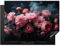 KitchenYeah© Herdabdeckplatte Induktion Schutzmatte Küche Herdabdeckung Ceranfeld Induktionsmatte Cerankochfeld Abdeckung Blumen - Rosa - Rosen - Botanisch - Natur - 70x52 cm