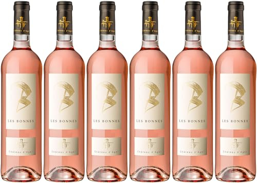Château d'Agel Les Bonnes Rosé Minervois AOP 2023 Trocken Bio (6 x 0.75 l)