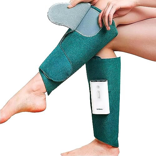 DEDAKJ Wadenmassagegerät mit Wärme und Luftkompression, 3 Anpassungsstufen für Heizung, Intensität und Modus, zur Linderung von Fußmüdigkeit und Verbesserung