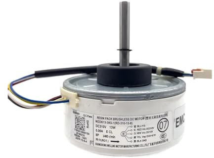 Motor de Ventilador de CC de Unidad Interior de Aire Acondicionado, WZDK13-38G-1, DC310 13W 1400r/min RD-310-13-8, Piezas de acondicionamiento