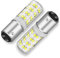 Mauedest Bombilla LED de Base de Bayoneta de Contacto Doble de 120 V BA15DLED, Equivalente A JD T3/T4 de 50 Vatios, Bombilla LED de Repuesto para Máquina de Coser B