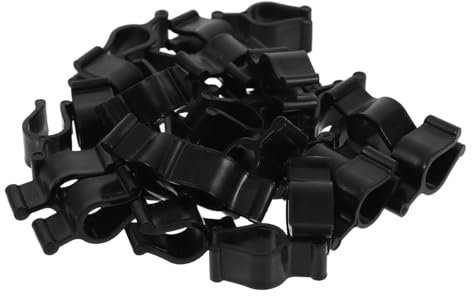 RORPOIR 30pcs Plastic Dispenser Pump Clip Locks for Lotion Shampoo Cleansing Oil Bottles Easy to Use and Attach Compact Design for Home and Travel