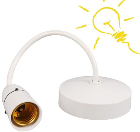 Ceiling Pendant Light Fitting E27 Ceiling Rose Light Fitting[Energy Class B | E27 Light Fitting, Ceiling Light Fittings UK, Light Pendant Fitting, for DIY Living Rooms Bedrooms and Kitchens