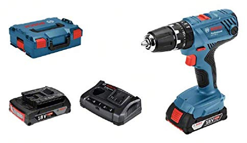 GSB 18 V-21 (2X 2.0 Ah, GAL 18V-40, L-Boxx)