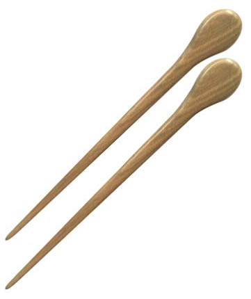 Minkissy 2 Piezas De Palillos De Sándalo Antiguos Palo De Pelo De Madera Tallada Tocado Chino Accesorio Para El Cabello Horquilla Palo Para El Pelo
