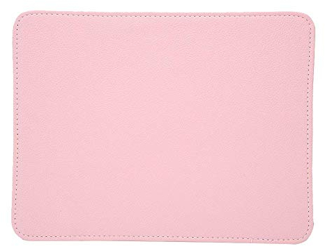 Nikou Nail Art Tischmatte, Weiche Nail Art Kissenauflage Faltbare waschbare Maniküre Schreibtischmatte Nagel Salon verschleißfeste Werkzeuge für Nail Art Salon (Rosa)