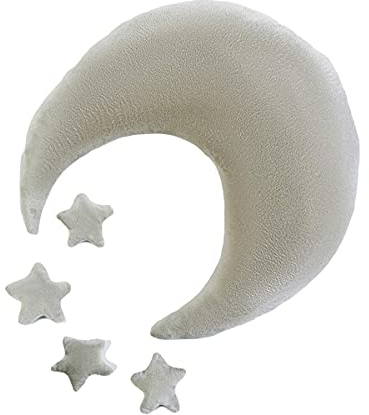 Neugeborene Posieren Kissen Baby Fotografie Stütze Kleinkind Mädchen Halbmond Posiert Kissen Und Sterne Foto Shooting Positionierer Posiert Kissen