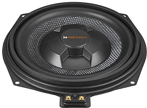 Helix Match UP W8BMW-S | Untersitz Subwoofer | Bass Plug´n´Play | BMW 1er, 2er, 3er, 4er, 5er, 6er, 7er, X1, X3, X4, X5, X6