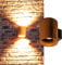 RUSTY® UP/DOWN WL, Outdoor LED Wandaufbauleuchte rund rost CCT switch 3000/4000K