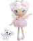 Lalaloopsy Puppe Cloud E. Sky mit Haustier Poodle - 33 cm große Engel Puppe mit weißem Haar, Heiligenschein, Flügeln, rosa Outfit & Schuhen ab 3 Jahren 576853EUC Multicolour