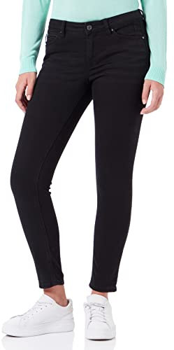 Tom Tailor Denim Damen Jona Extra Skinny Jeans, 10244 - Clean Dark Stone Black Denim, 29/30
