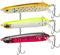 TRUSCEND – Leurres de pêche en surface avec double queue flottante rotative, appât popper pencil flottant à longue portée avec bruit de cliquetis, pour eau douce et eau salée