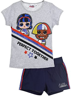 L.O.L. Surprise! Perfect Together Sommer-Set T-Shirt Oberteil mit Shorts Hose