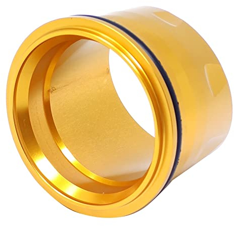 Vinciann Beccuccio tubo tromboncino terminale scarico marmitta compatibile con T-Max 530 color oro