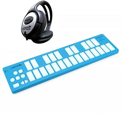 Keith McMillen K-716C-A K-Board MIDI-Controller Aqua + keepdrum Kopfhörer