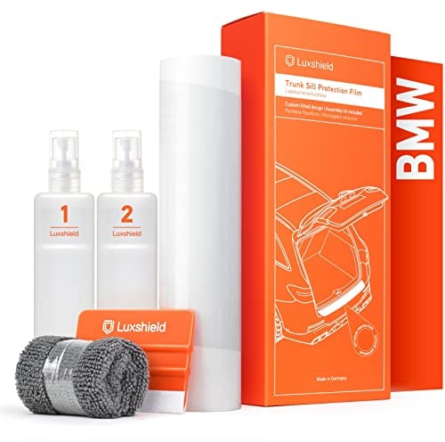 Luxshield Ladekantenschutz Folie für BMW X1 3 (III) U11 I 2022-2025 - Stoßstangenschutz, Kratzschutz, Lackschutzfolie - Transparent