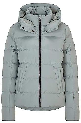 Ziener Damen TUSJA Ski-Jacke/Winter-Jacke | warm, atmungsaktiv, wasserdicht, gray seal, 40