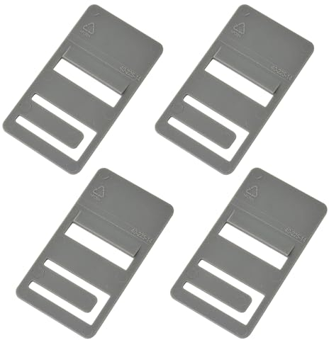 GYOFFULL RV Refrigerator Airing Device Door Prop Clips to Prevent Build Up and Odor Compatible with Dometic Models DM26XX, DM28XX RV Fridge Door Prop Open Parts-4PACK