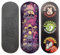 SPITBOARDS 34mm Fingerboard Deck - Real Wood (5-Layers) Classic Popsicle Street Shape - Size: 34 x 96 mm - Single Graphic Deck (Real Wear) - Optimized Concave - Crazy Dream