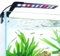 AQQA Clip on Aquarium Beleuchtung, 24/7 LED Aquarium Lampe, Einstellbarer Timer, Einstellbare Helligkeit,Volles Spectrum Aquarium-Licht mit 3 Farben,für Wasserpflanzen und Süßwasser-Aquarien