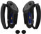 Cover protettiva in silicone per controller Meta Quest 3S/Quest 3, resistente alle cadute e allo scivolamento, con cinturino regolabile per nocche e coperture per joystick (nero)