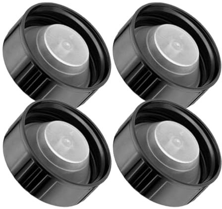TOPPERFUN 4 Stücke Leck-Deckel Schraube Kappen Luftdichten Flasche Kappen Für Wein Krüge Kunststoff Dichtung Schraube
