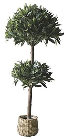 TOTIKI Arbre Artificiel Arbre Artificiel Plante sans Pot Feuilles Vertes intérieur extérieur Fausse Plante pour Salon Balcon Maison Bureau décoration Faux Arbres