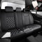 VIPOER SitzbezüGesets FüR VW e-Golf 2000-2023, Auto-SchonbezüGe Wasserdicht Sitzschoner Schonbezug Leder Anti-Rutsch Sitzheizung