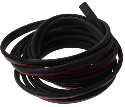 ETHZZLE Car Door Edge Collision Strip Rubber Automotive Door Protector Strips Guards Weather Seal Sill Protectors