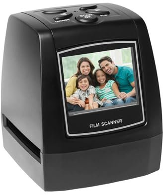 CLSSLVVBN Slide Scanner Machine Digitize Old Slides With LCD Display Mini Digital Film Slide Scanner – Converts 35mm Negatives