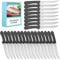 Couteaux à steak 24 pieces acier inox 22 cm couteau a steak viande