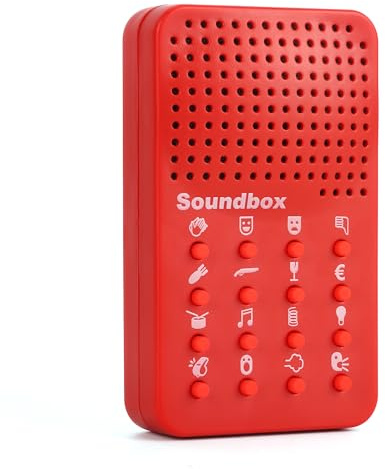 Lustige Sound Maker Maschine, Geräusche Box | Soundgenerator Soundmaschine mit 16 Soundeffekten für Partys, Geschenke, Streiche