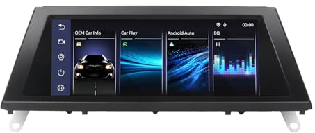 MAVYULQEF Fast Boot Linux Autoradio kompatibel mit BMW X5 X6 E70 E71 (2011-2013) CIC iDrive Upgrade | Bluetooth/Wireless CarPlay/Android Auto | Beibehaltung der OEM-Steuerungen