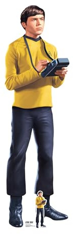 Star Cutouts – SC4816 – Star Trek Pavel Chekov Lifesize Cardboard Cutout 171cm – Walter Koenig – Official Star Trek Gift & Event Display