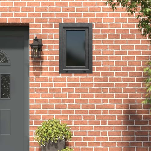 Lumanois Fenêtre de sous-Sol RISOR 60 x 90 cm PVC et Verre Anthracite Fenêtres Anthracite,42047316