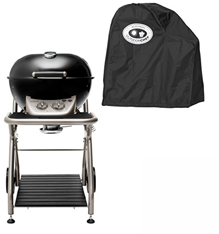 OUTDOORCHEF Ascona 570 G Gasgrill mit Abdeckhaube und Easy Flip Trichtersystem