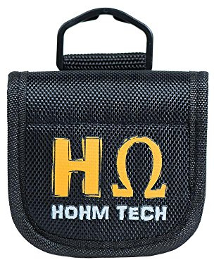 Hohm Security Battery Carrier Specially Form Fitted for 18650, 20700, 21700 li-ion Batteries (4-Bay)