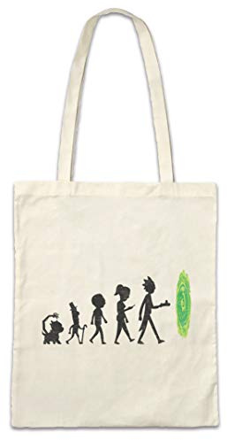 Urban Backwoods R and M Multiverse Hipster Bag Beutel Stofftasche Einkaufstasche