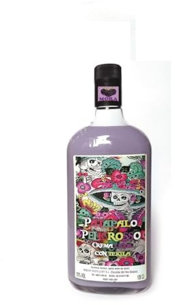 Patapalo Peligrosso Cremas con Tequila - Botella 1L (Mora)