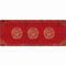 deco-mat Fußmatte Orient (67 x 180 cm, Rot) - rutschfeste und waschbare Fußmatte für außen/innen - saugstarke Schmutzfangmatte für Innen-/Außenbereich in orientalischem Design