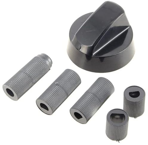 Bouton universel noir multi-axes pour Cuisiniere