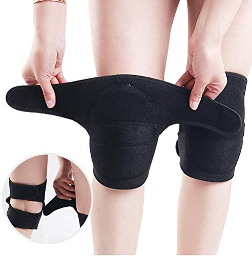 1 par de rodilleras protectoras, rodilleras de esponja para danza para mujeres y niñas, rodilleras protectoras antideslizantes, transpirables, suaves y gruesas, rodilleras deportivas de esponja