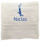Personalisiertes Handtuch mit Namen Schön gestickter Sport Name Handbadetuch 100% Baumwollhandtuch Sportliche Motive Personalized Custom Towel with Name (140 x 70 cm, Tauchen)