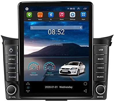 Android 11 Radio Coche con Pantalla 2 DIN para Hyundai I30 2 2011-2017 Autoradio 9.7 Pulgadas con Pantalla Táctil Admite WiFi/GPS/Bluetooth/USB/SD/RCA,Mandos del Volante ( Color : TS150 WIFI 4-Core 2G