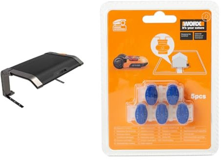 WORX WA0810 Garage für Landroid Mähroboter & WA0198 Kabelverbinder für Landroid Mähroboter